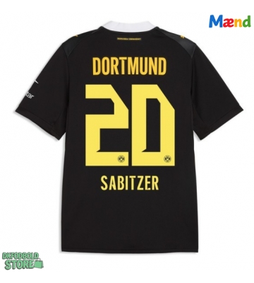 Borussia Dortmund Marcel Sabitzer #20 Replika Udebanetrøje 2026-27 Kortærmet